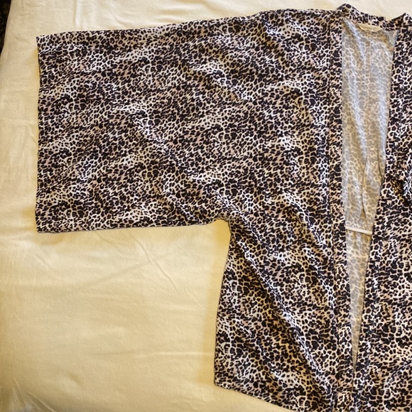 GUC leopard print Sim & Sam cardigan size L/XL - Picture 4 of 8